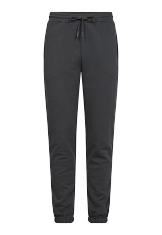 Sweatpants, Schriftzug, 100% Bio-Baumwolle, dunkelgrau Sweatpants, Schriftzug, 100% Bio-Baumwolle, dunkelgrau