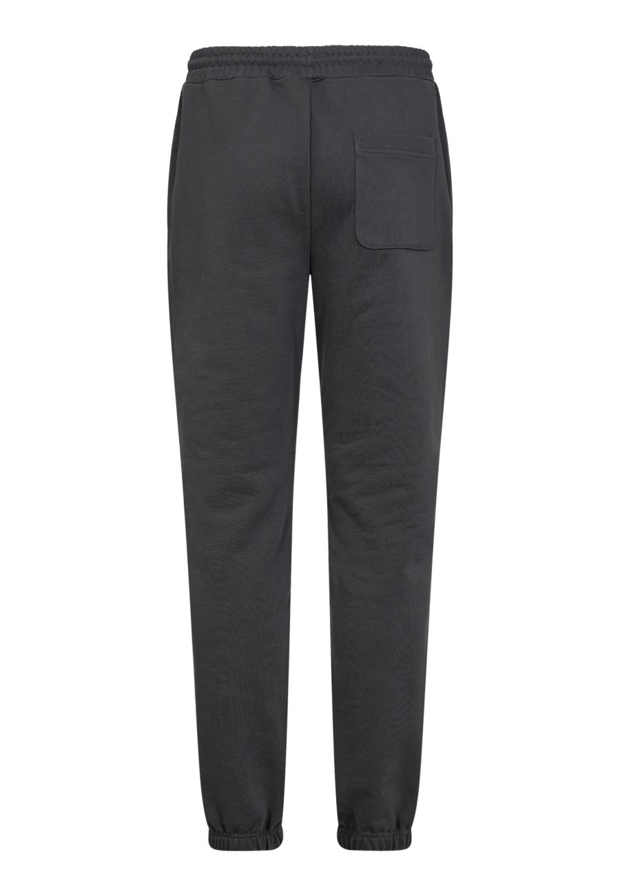 Sweatpants, Schriftzug | 100% Bio-Baumwolle | dunkelgrau -JBS of Denmark Men