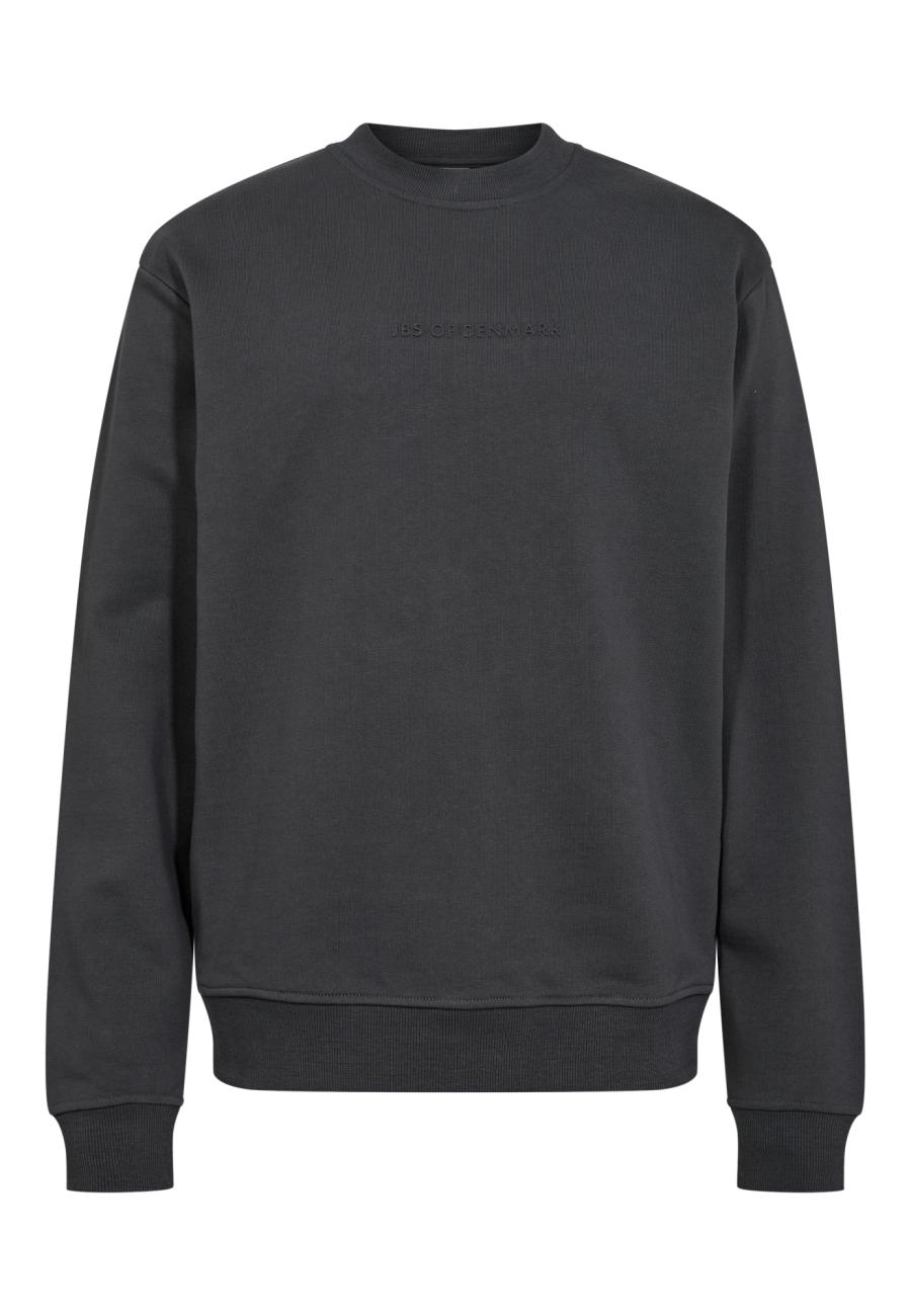 Sweatshirt, Schriftzug | 100% Bio-Baumwolle | dunkelgrau -JBS of Denmark Men