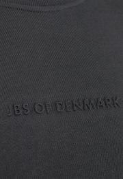 Sweatshirt, Schriftzug | 100% Bio-Baumwolle | dunkelgrau -JBS of Denmark Men