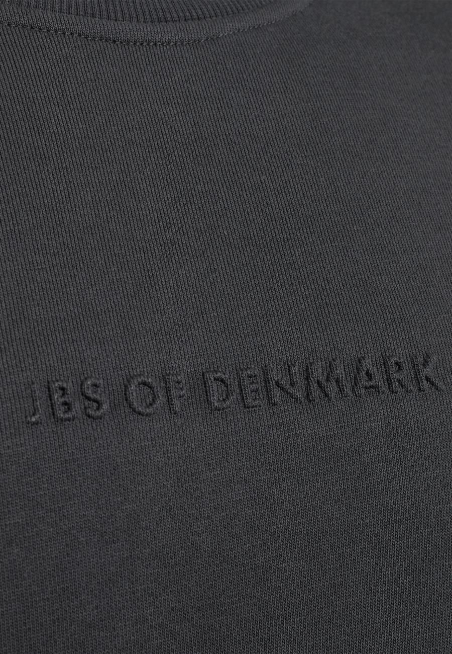 Sweatshirt, Schriftzug | 100% Bio-Baumwolle | dunkelgrau -JBS of Denmark Men