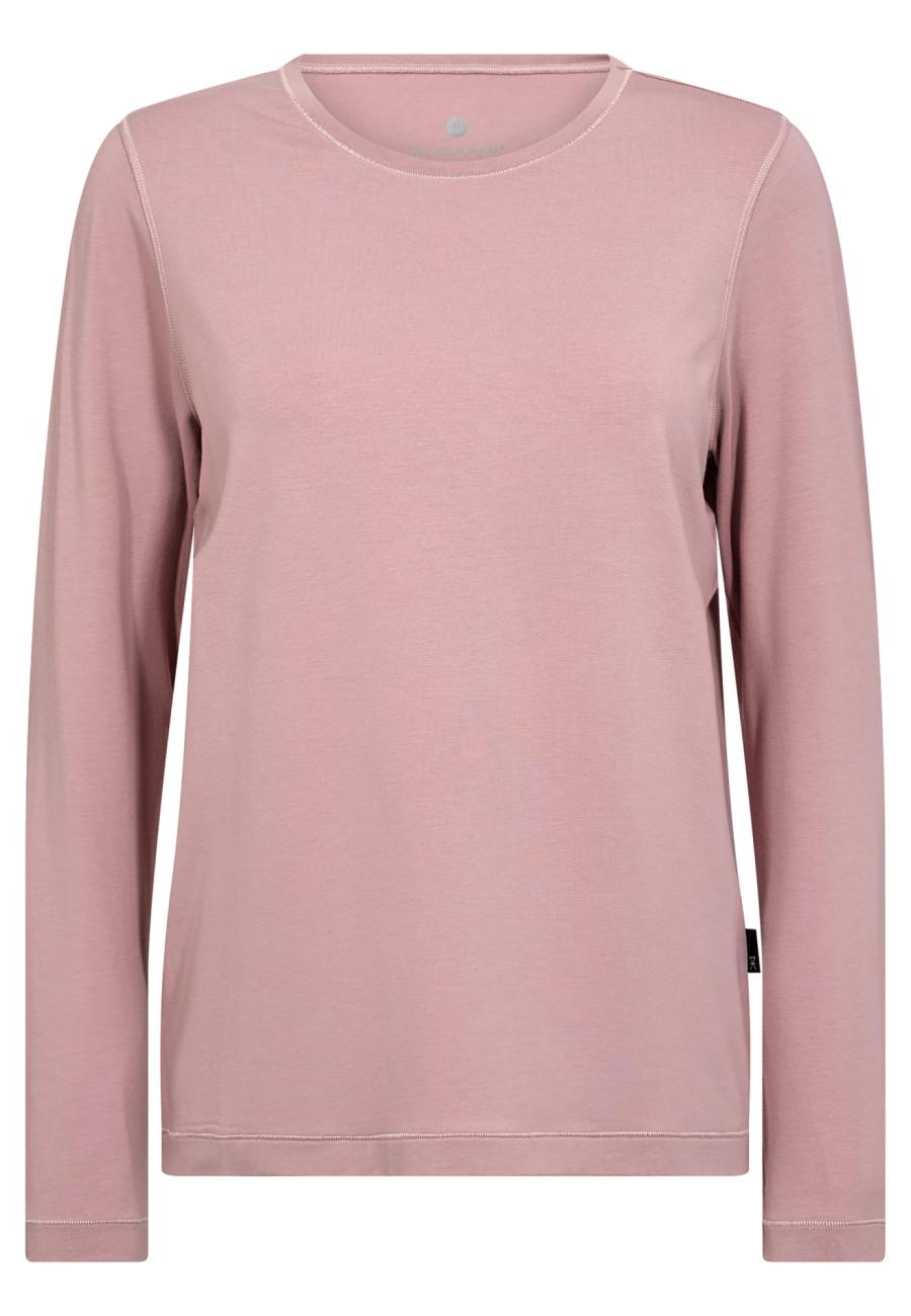 Langarm-Shirt | Bio-Bambus-Viskose | rosé -JBS of Denmark Women