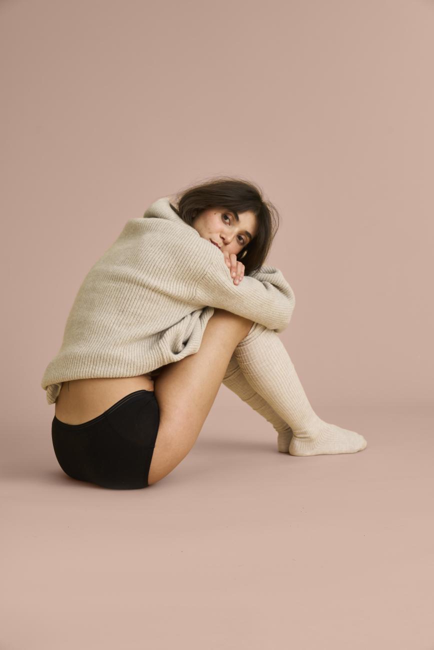 Hipster, Absorbent 50ml | Bio-Bambus-Viskose | schwarz -JBS of Denmark Women