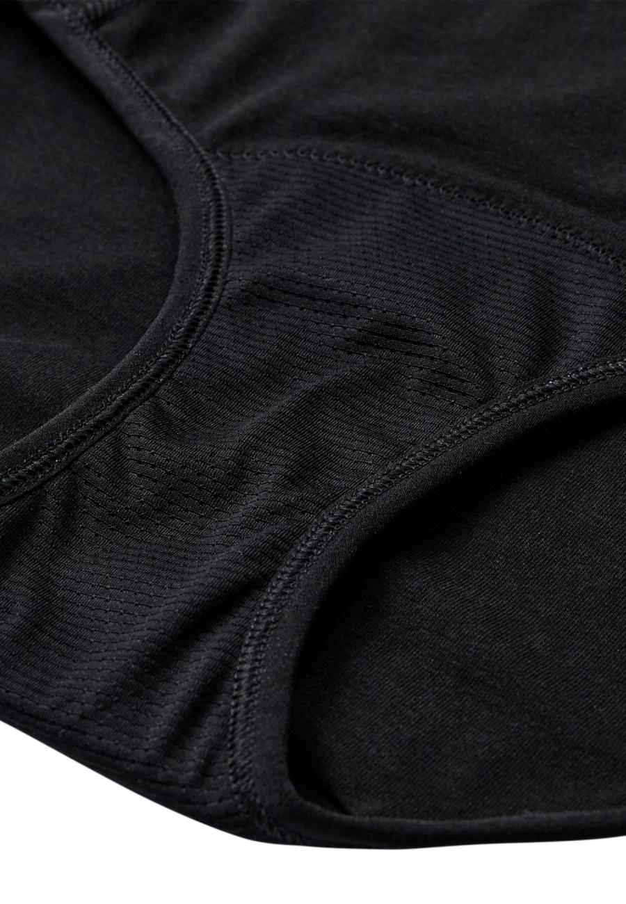 Taillenslip, Absorbent 50ml | Bio-Bambus-Viskose | schwarz -JBS of Denmark Women