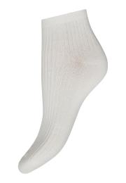 Footies "rib" | Bambusviskose | Weiß -JBS of Denmark Women