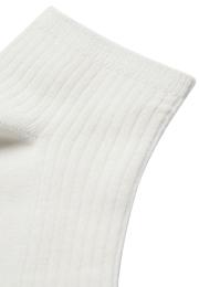 Footies "rib" | Bambusviskose | Weiß -JBS of Denmark Women