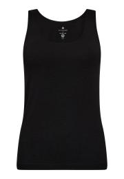 Top breite Träger m. Support | Bambusviskose | Schwarz -JBS of Denmark Women