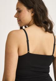 Top m. Support | Bambusviskose | Schwarz -JBS of Denmark Women