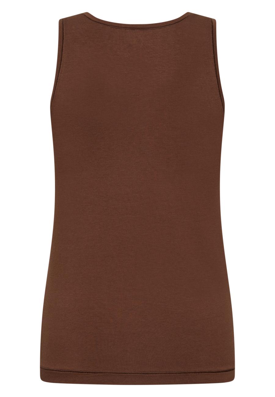 Tanktop | Bambusviskose | Braun -JBS of Denmark Women