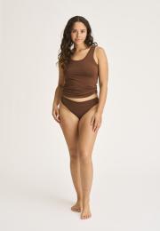 Tanktop | Bambusviskose | Braun -JBS of Denmark Women