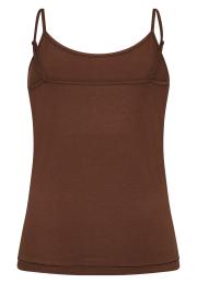 Spaghettiträger-Top | Bambusviskose | Braun -JBS of Denmark Women