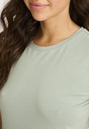 T-Shirt | Bambusviskose | Grün -JBS of Denmark Women