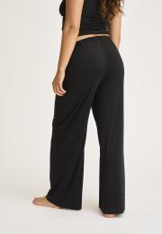 Hose „gerades Bein“ | Bambusviskose | Schwarz -JBS of Denmark Women