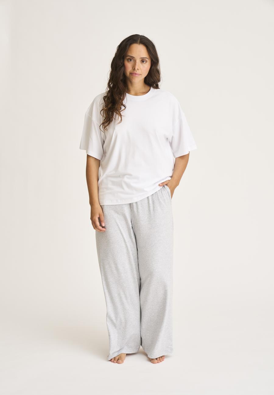 Oversize Tee | Bambusviskose | Weiß -JBS of Denmark Women