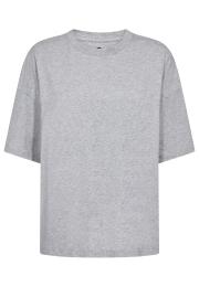 Oversize Tee | Bambusviskose | Hellgrau melange -JBS of Denmark Women