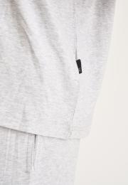 Oversize Tee | Bambusviskose | Hellgrau melange -JBS of Denmark Women