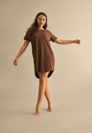 Big Shirt | Bambusviskose | Braun -JBS of Denmark Women