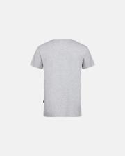 T-Shirt O-Ausschnitt | Bambusviskose | Hellgrau Melange -JBS of Denmark Men