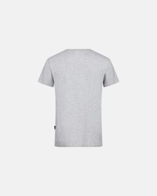 T-Shirt O-Ausschnitt | Bambusviskose | Hellgrau Melange -JBS of Denmark Men