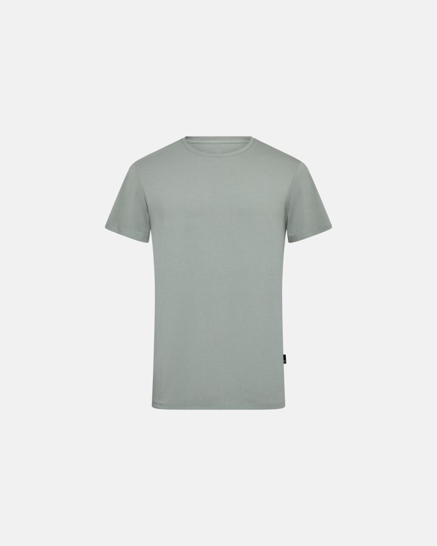 T-shirt o-neck | Bambusviskose | Grün -JBS of Denmark Men