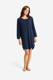 Big-Shirt, Langarm | Bambus-Viskose | navy -JBS of Denmark Women