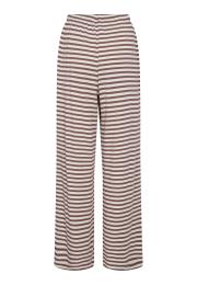 Loungehose, Ripp | Bambus-Viskose | dunkelrosa gestreift -JBS of Denmark Women