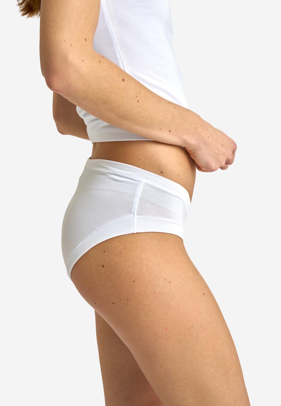 Hipster, 3er-Pack | Bambus-Viskose | weiß -JBS of Denmark Women