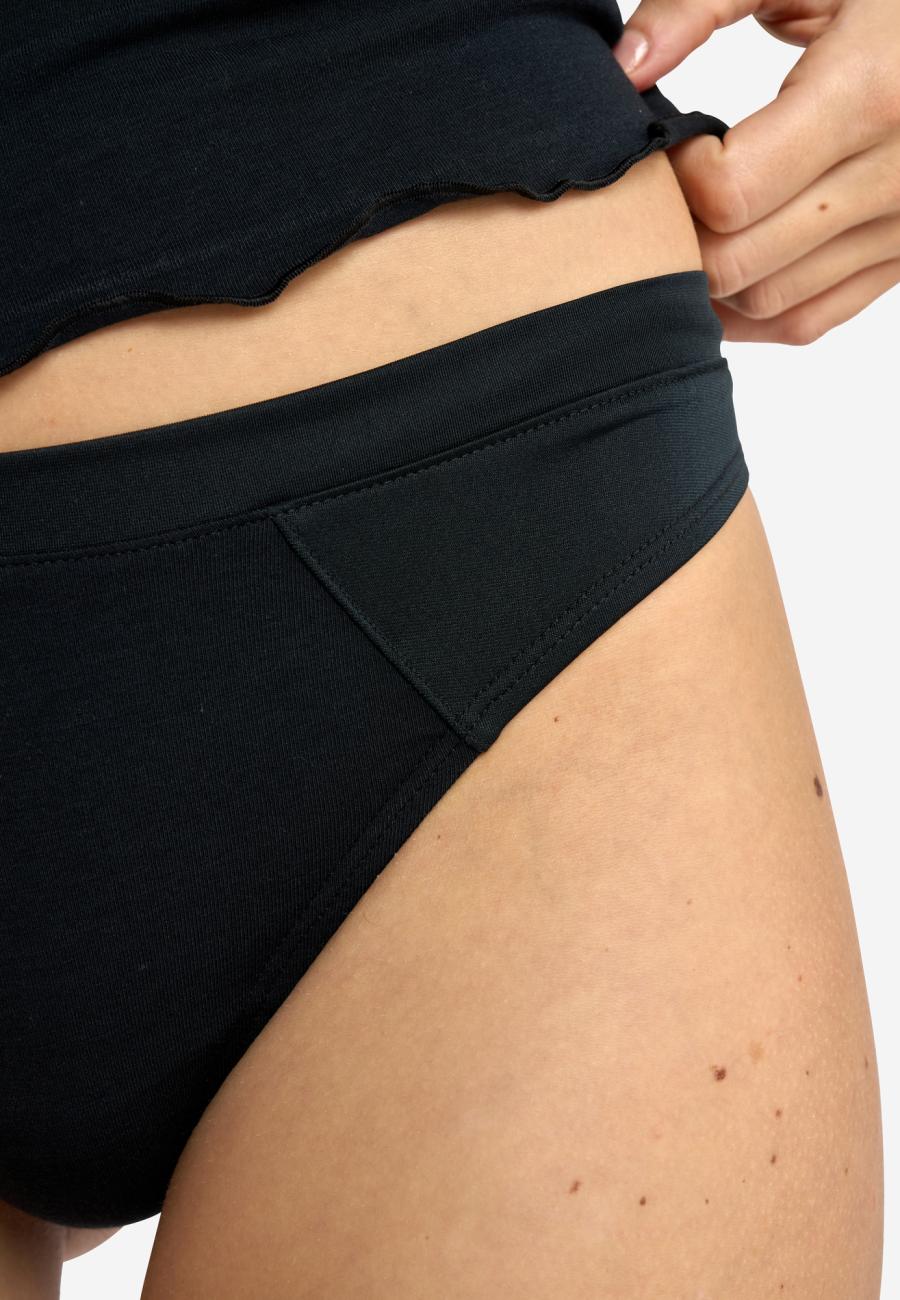 String | Bio-Bambus-Viskose | schwarz -JBS of Denmark Women