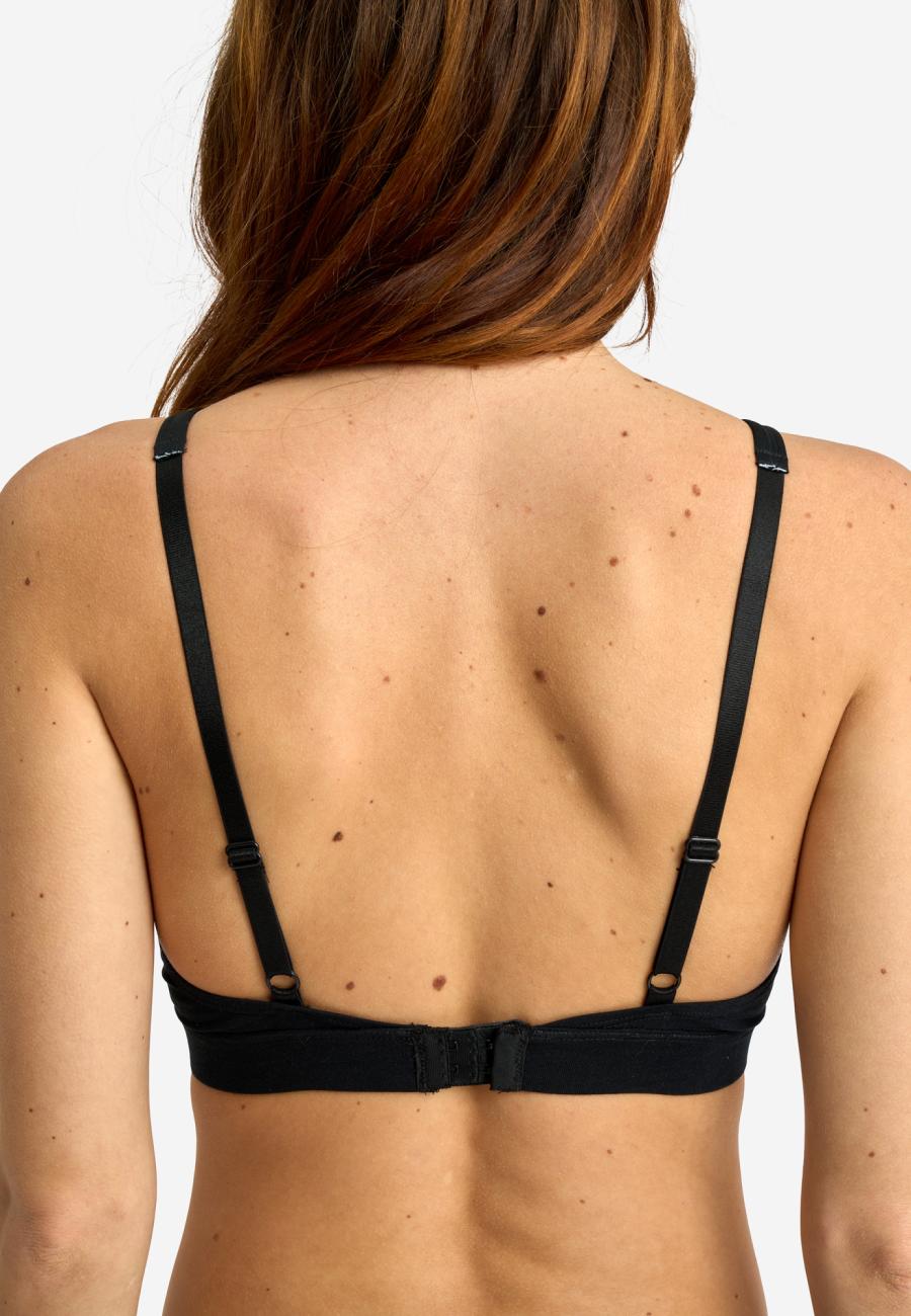 Triangel-BH | Bio-Bambus-Viskose | schwarz -JBS of Denmark Women