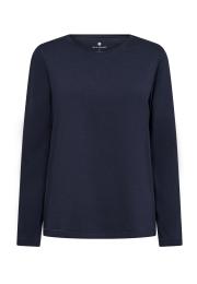 Langarm-Shirt | Bambus-Viskose | navy -JBS of Denmark Women