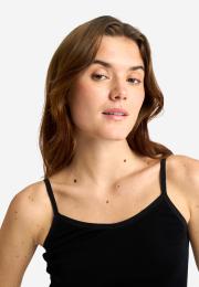 Trägertop | 100% Bio-Wolle | schwarz -JBS of Denmark Women