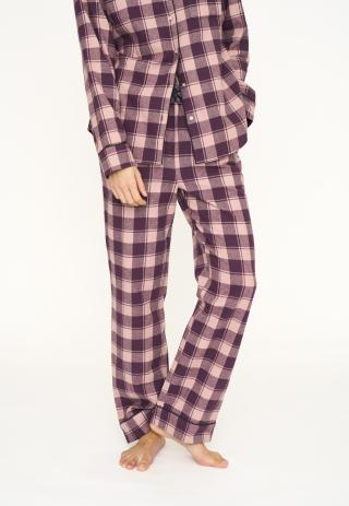 Pyjamahose, Flanell | 100% Bio-Baumwolle | dunkelrosa kariert -JBS of Denmark Women Pyjamahose, Flanell | 100% Bio-Baumwolle | dunkelrosa kariert -JBS of Denmark Women