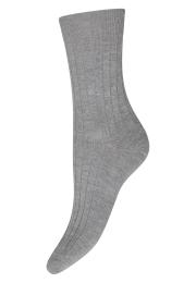 Strümpfe, Ripp | Bambus-Viskose | hellgrau -JBS of Denmark Women