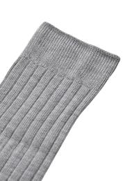 Strümpfe, Ripp | Bambus-Viskose | hellgrau -JBS of Denmark Women