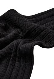 Strümpfe, Ripp | Bambus-Viskose | schwarz -JBS of Denmark Women