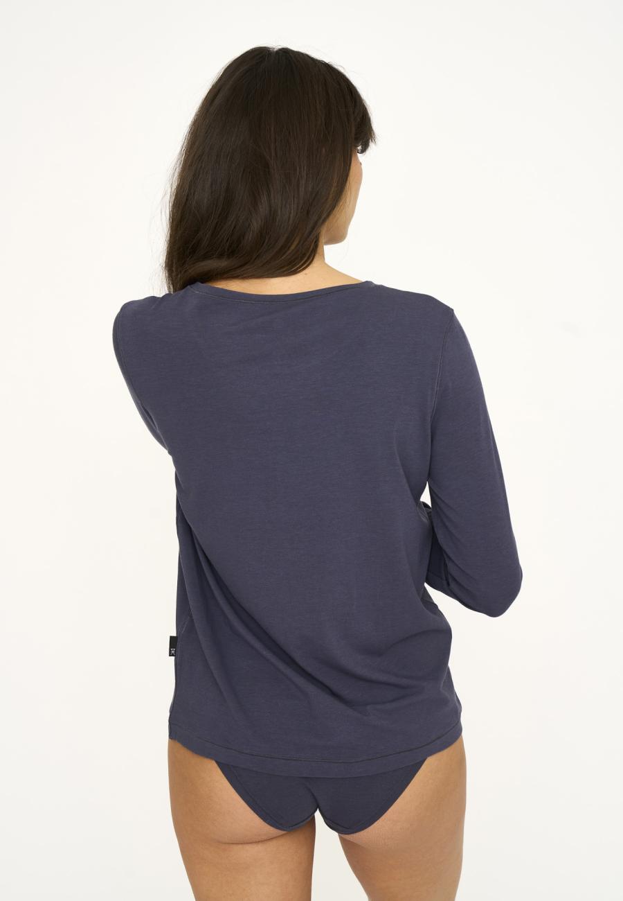 Langarm-Shirt | Bio-Bambus-Viskose | lavendel -JBS of Denmark Women