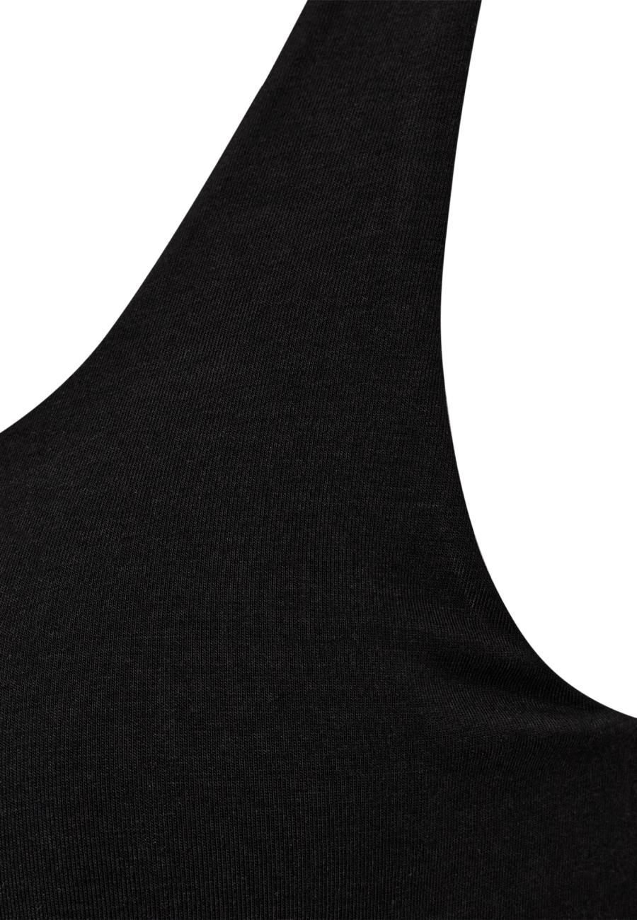 Top breite Träger mit support | Bambusviskose | Schwarz -JBS of Denmark Women