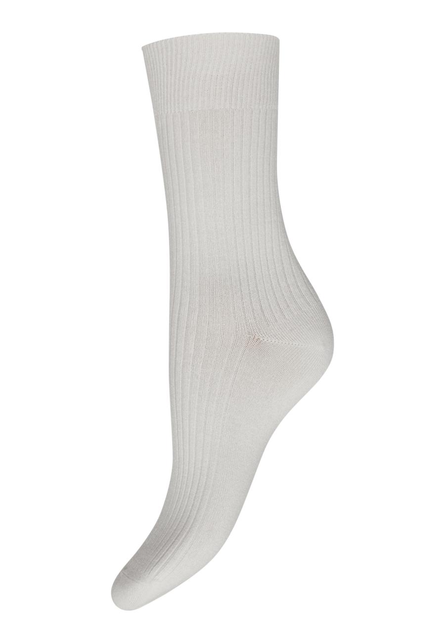 Socken „Ripp“ | Bambusviskose | Weiß -JBS of Denmark Women