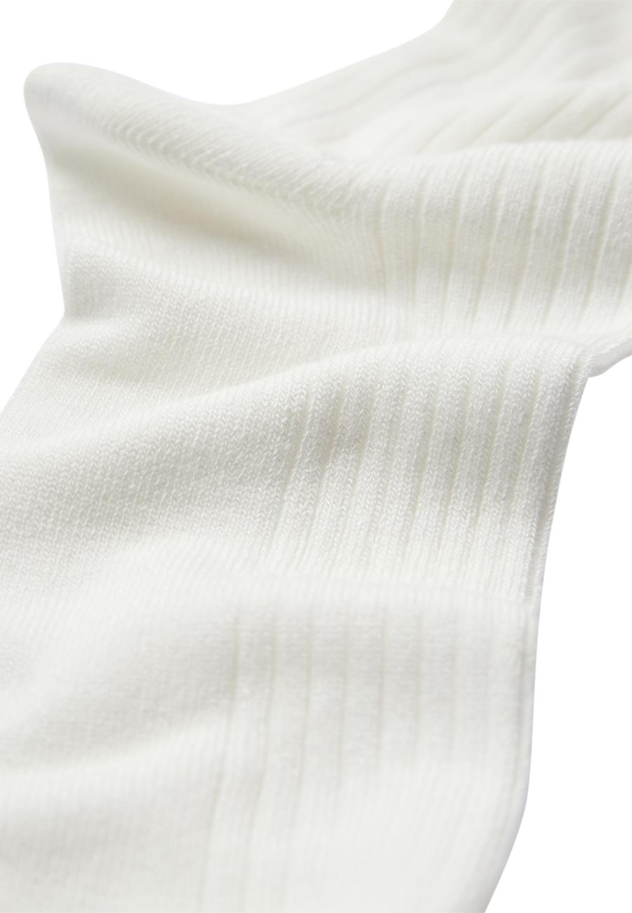 Socken „Ripp“ | Bambusviskose | Weiß -JBS of Denmark Women
