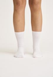 Socken „Ripp“ | Bambusviskose | Weiß -JBS of Denmark Women