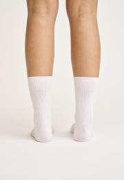 Socken „Ripp“ | Bambusviskose | Weiß -JBS of Denmark Women
