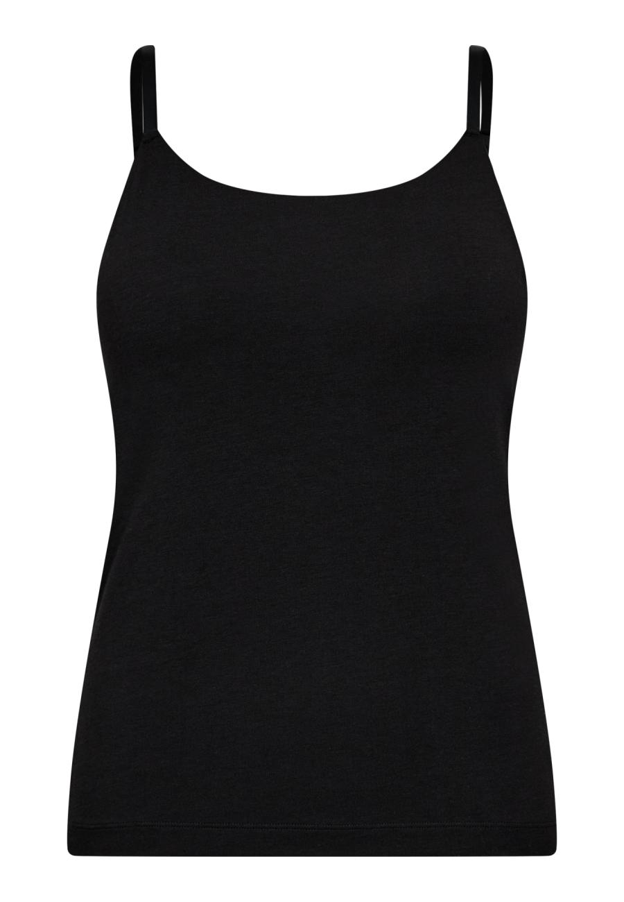 Top mit support | Bambusviskose | Schwarz -JBS of Denmark Women