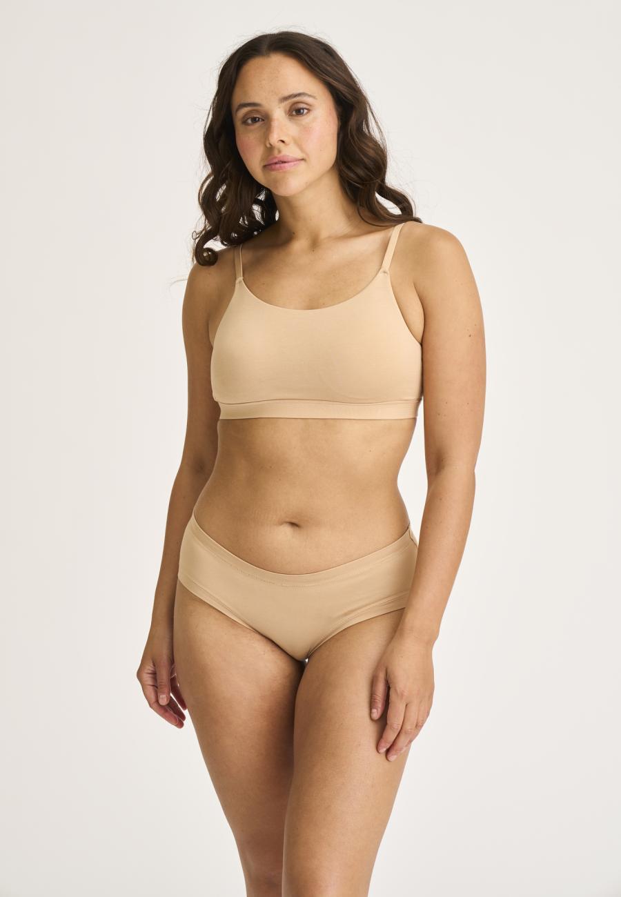 BH-Top mit support | Bambusviskose | Nude -JBS of Denmark Women