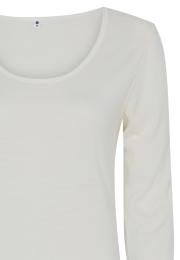 Langarm-Shirt | Bio-Wolle | elfenbein -JBS of Denmark Women