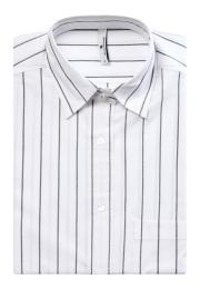 Pyjamashirt Unisex | Bio-Baumwolle | schwarz gestreift -JBS of Denmark Unisex