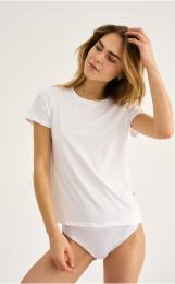 T-Shirt | Bambus-Viskose | weiß -JBS of Denmark Women