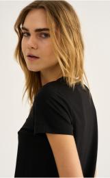 T-Shirt | Bambus-Viskose | schwarz -JBS of Denmark Women