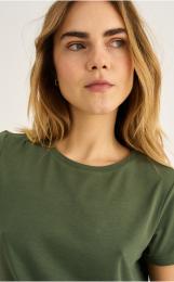 T-Shirt | Bambus-Viskose | grün -JBS of Denmark Women