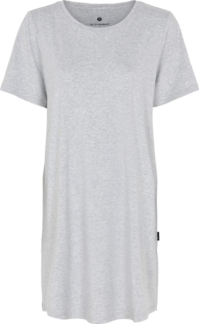 Big-Shirt | Bambus-Viskose | hellgrau melange -JBS of Denmark Women