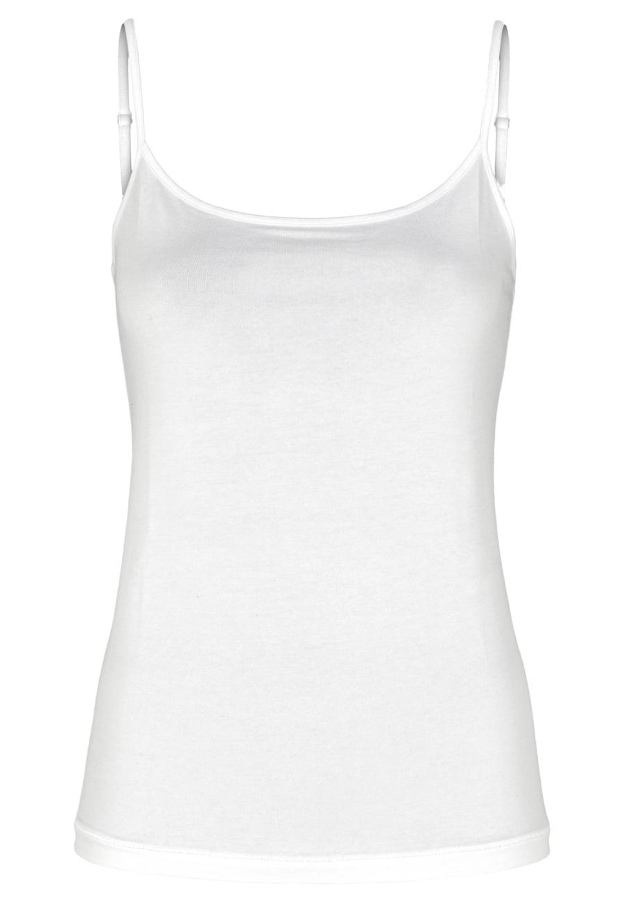 Trägertop | Bambus-Viskose | weiß -JBS of Denmark Women